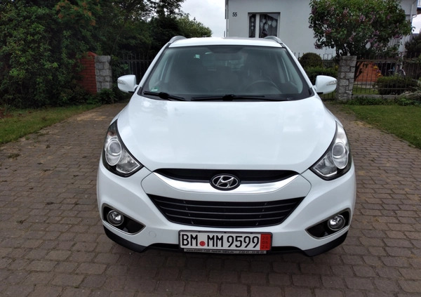 Hyundai ix35 cena 37400 przebieg: 143000, rok produkcji 2011 z Kamienna Góra małe 79